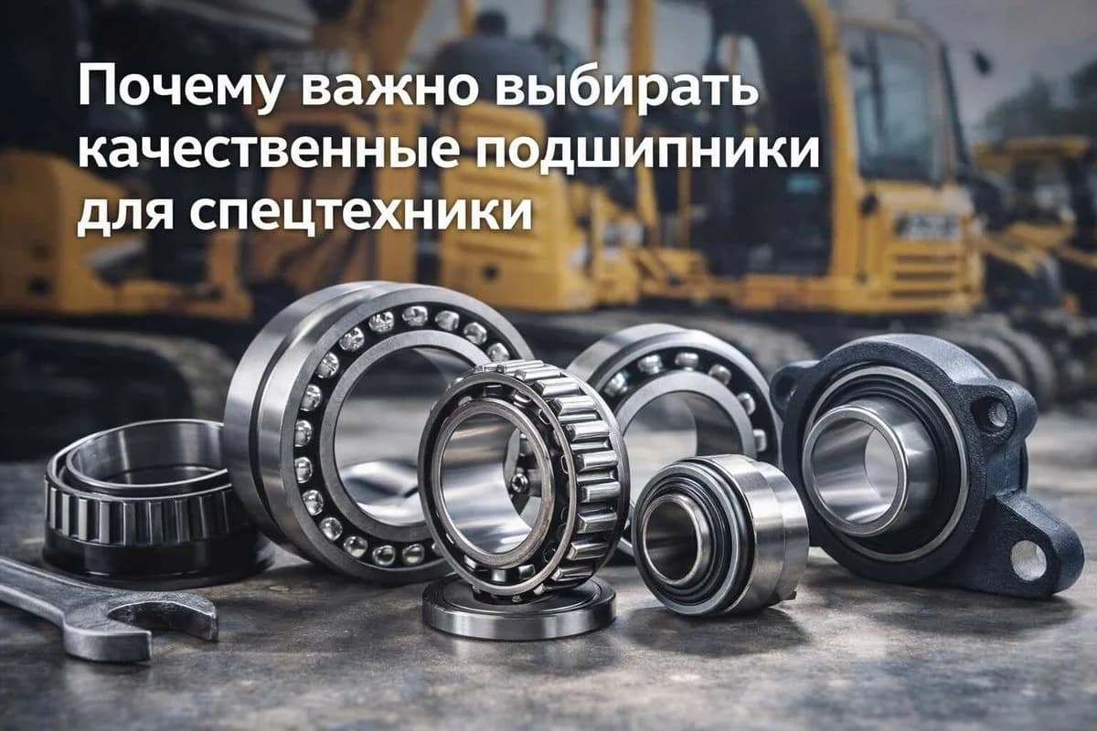 Почему важно выбирать качественные подшипники для спецтехники
