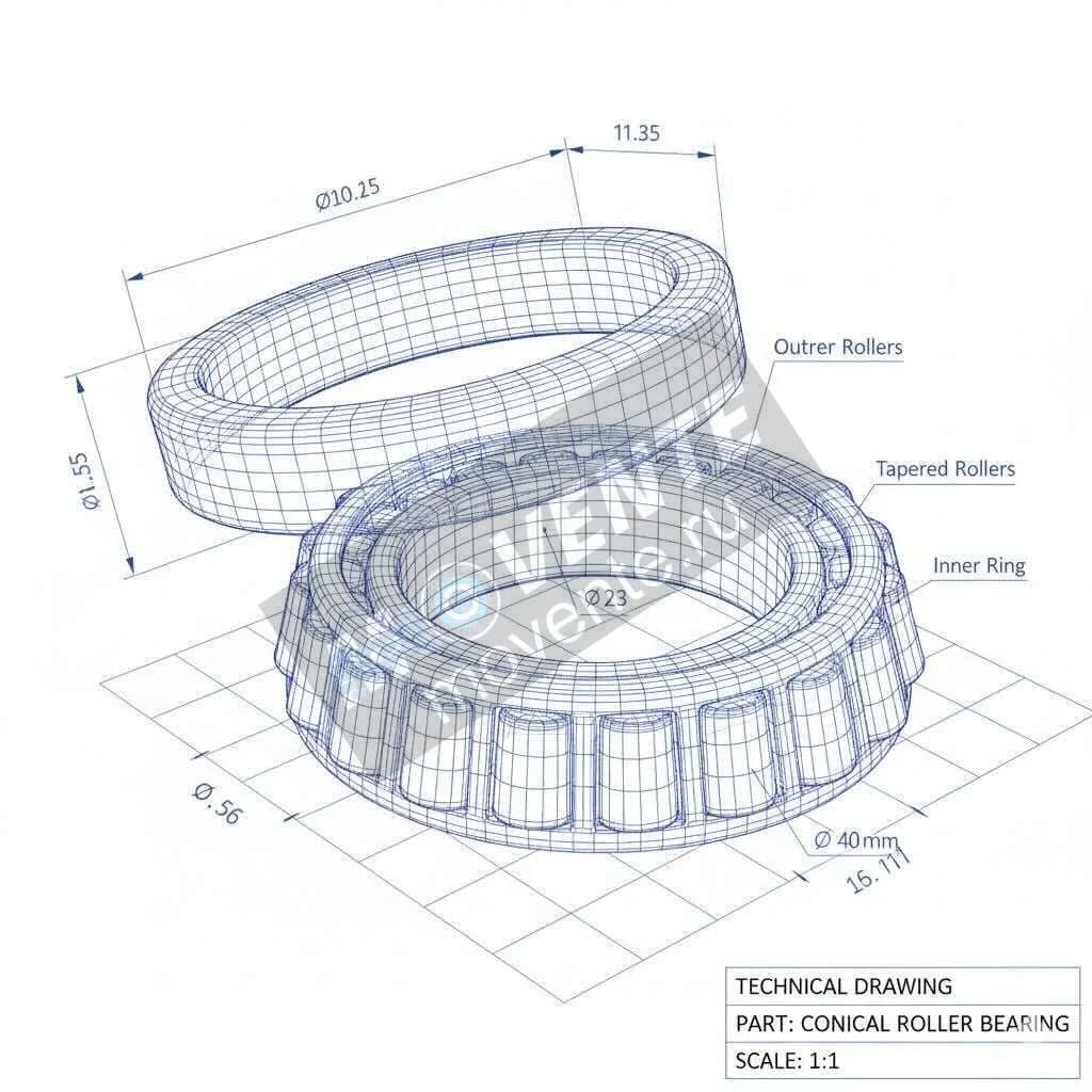 06002-30311 Конический роликоподшипник