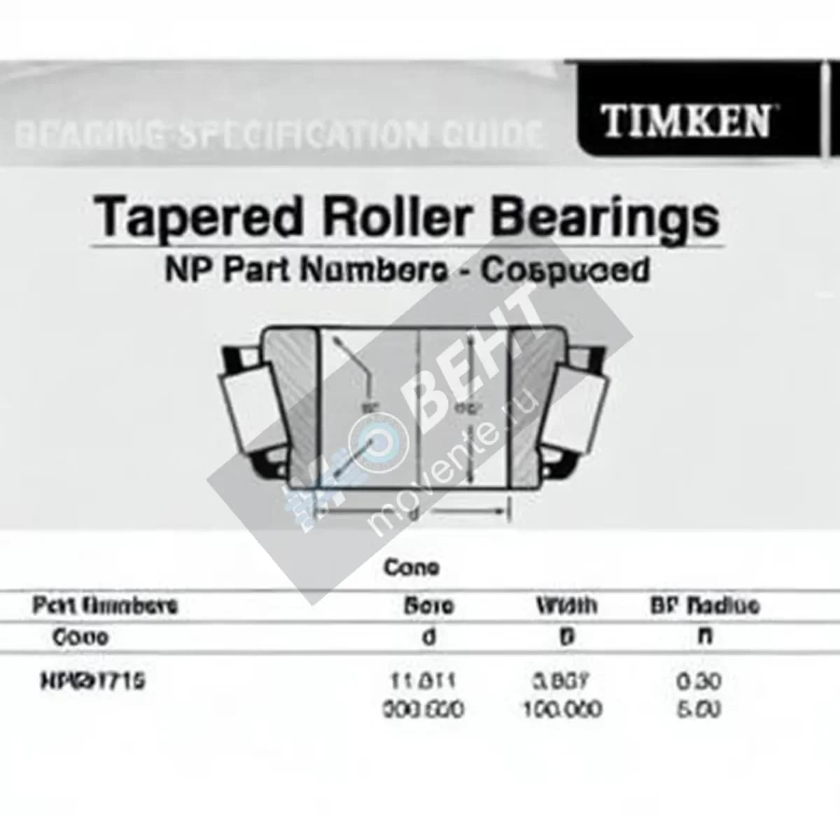 TIMKEN NP691715-TIMKEN - Image 1