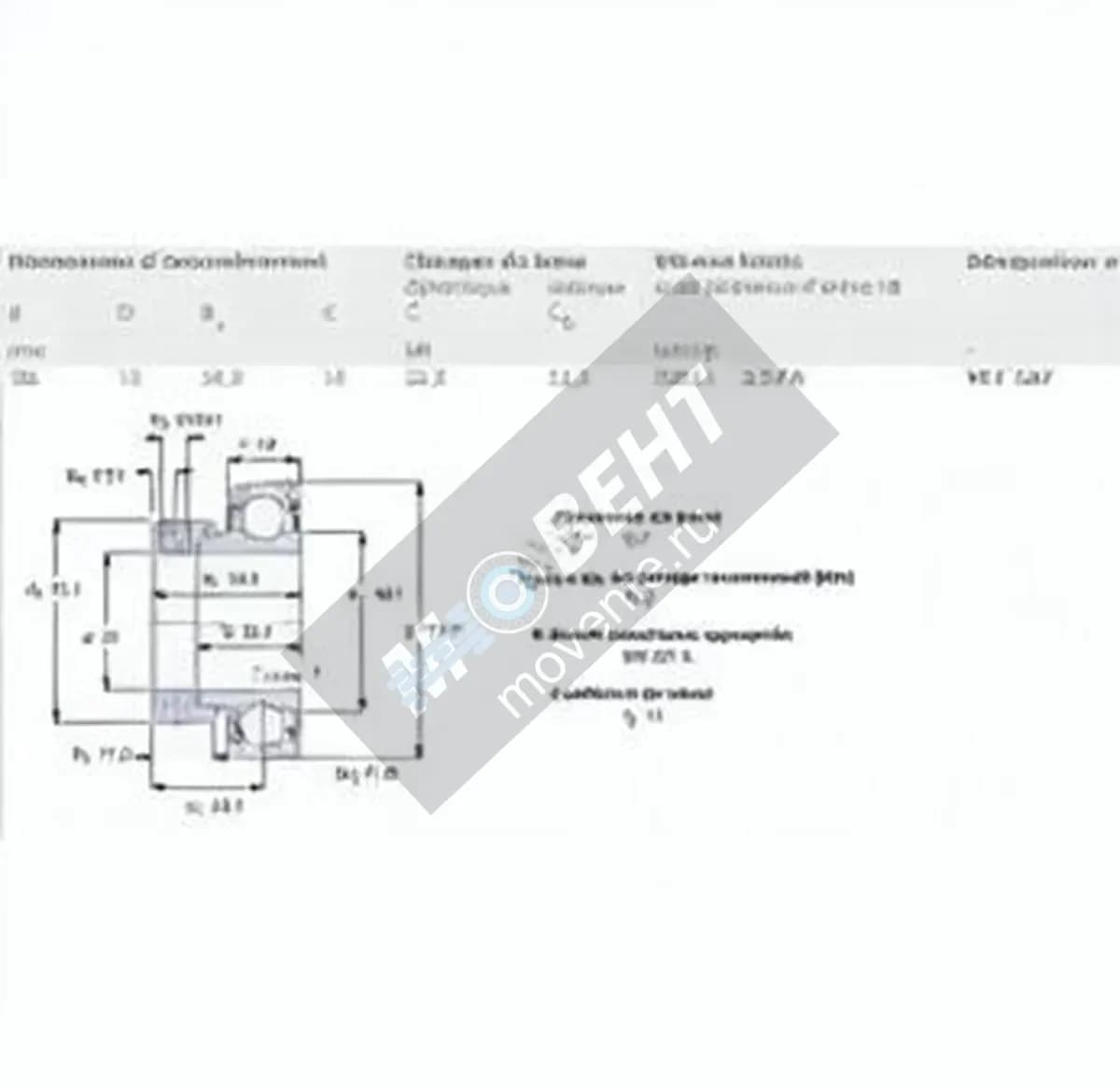 SKF YET207-SKF - Image 1