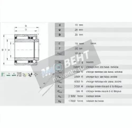 INA NKIB5902-INA - Image 1