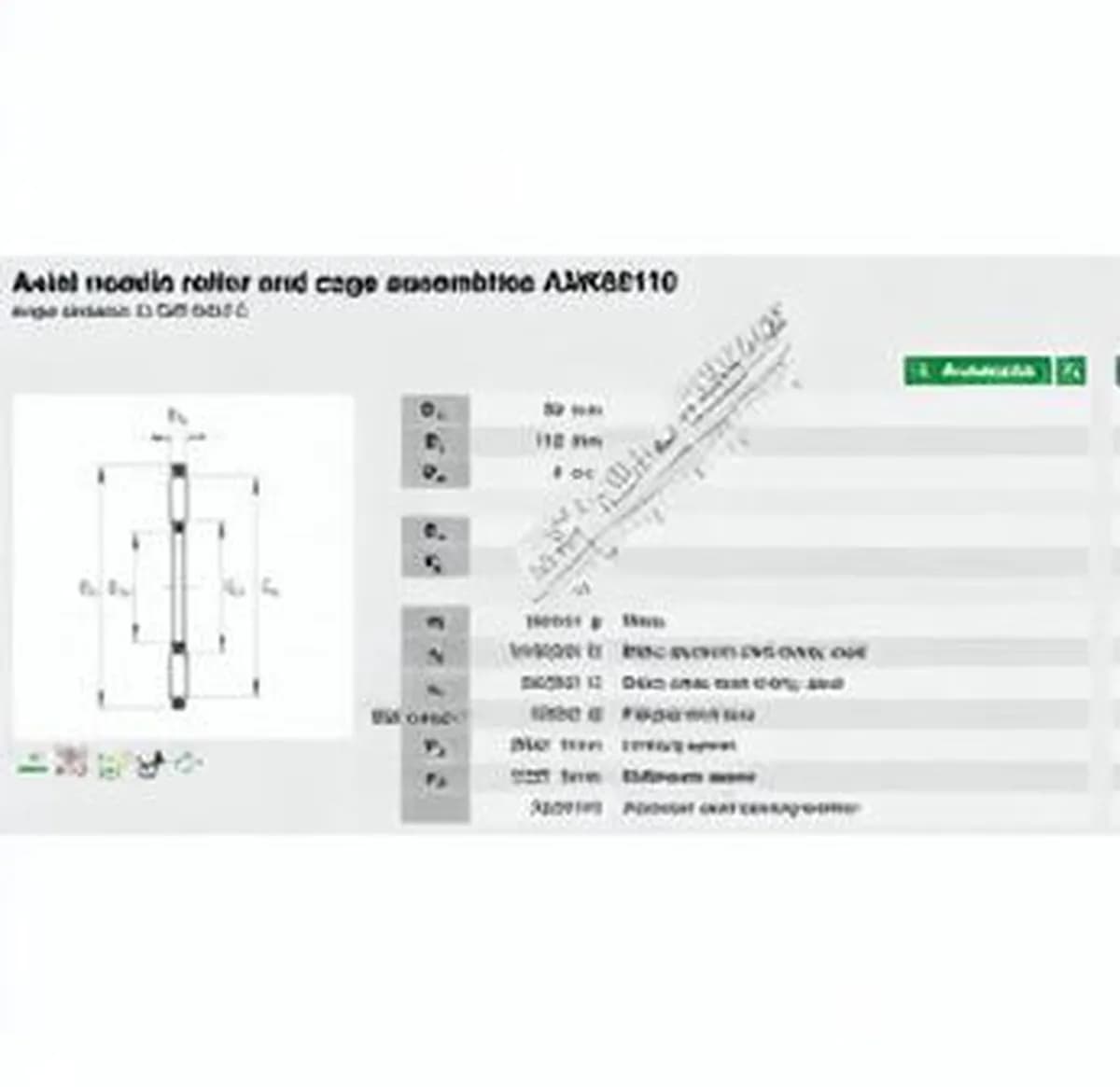 INA AXK85110-INA - Image 1