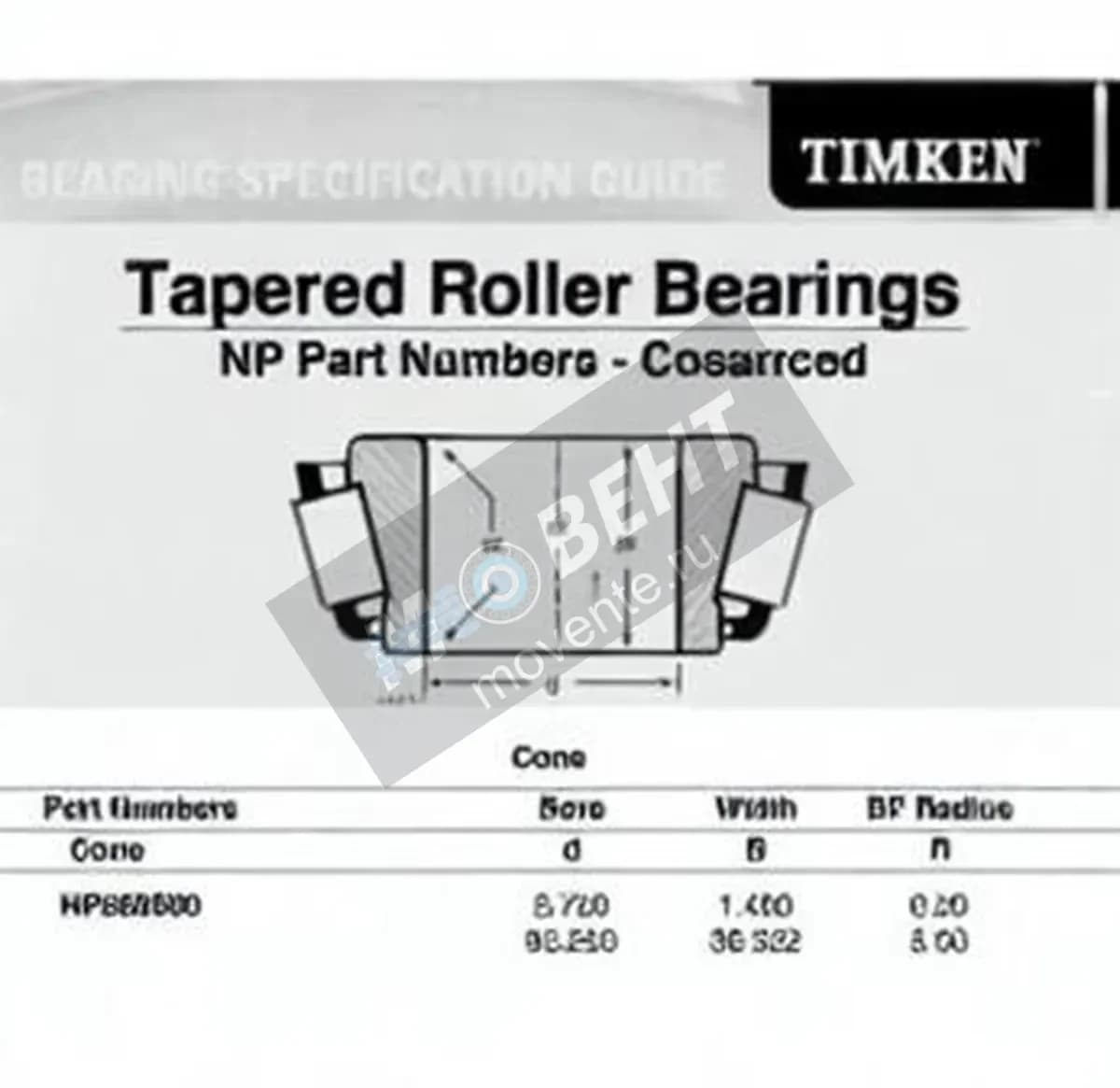 TIMKEN NP568900-TIMKEN - Image 1