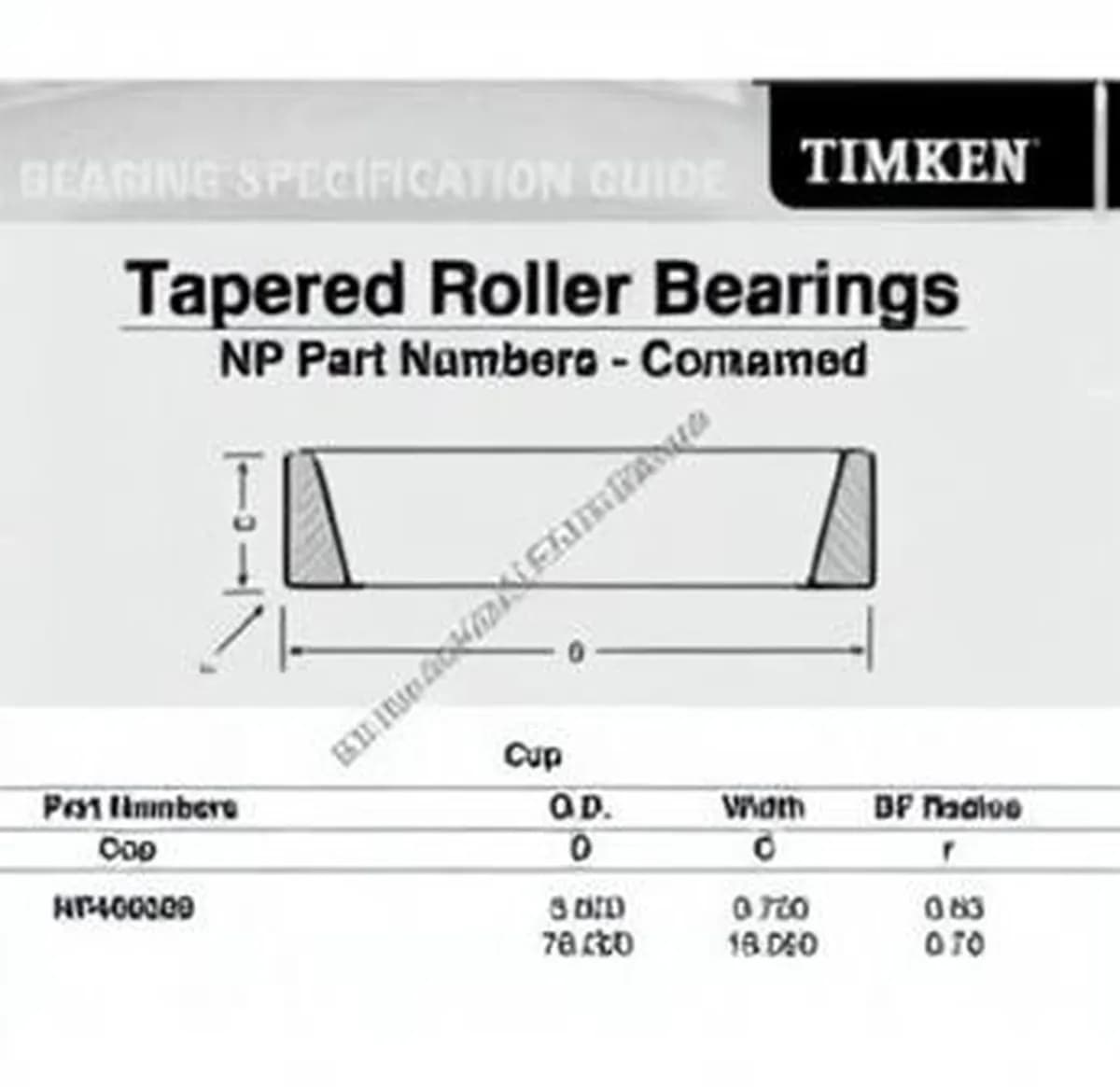 TIMKEN NP466089-TIMKEN - Image 1