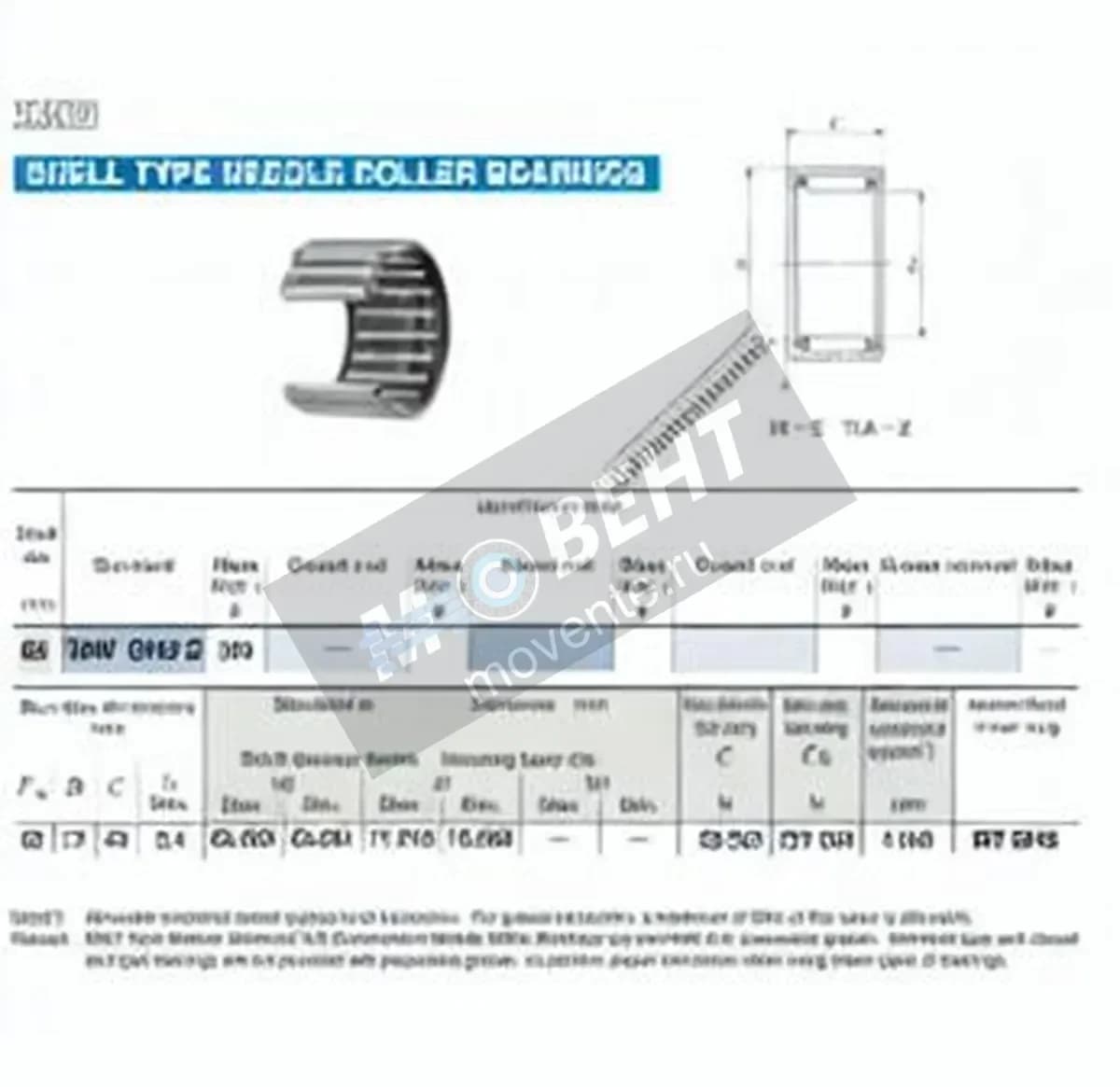 IKO TAW6545-Z-IKO - Image 1