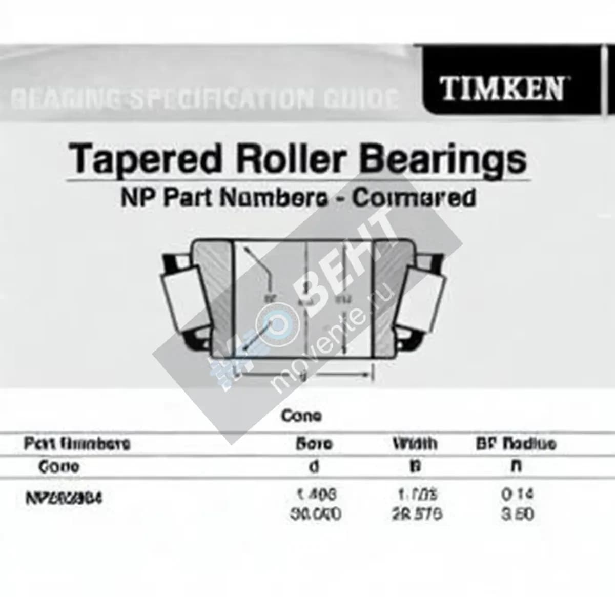 TIMKEN NP202864-TIMKEN - Image 1
