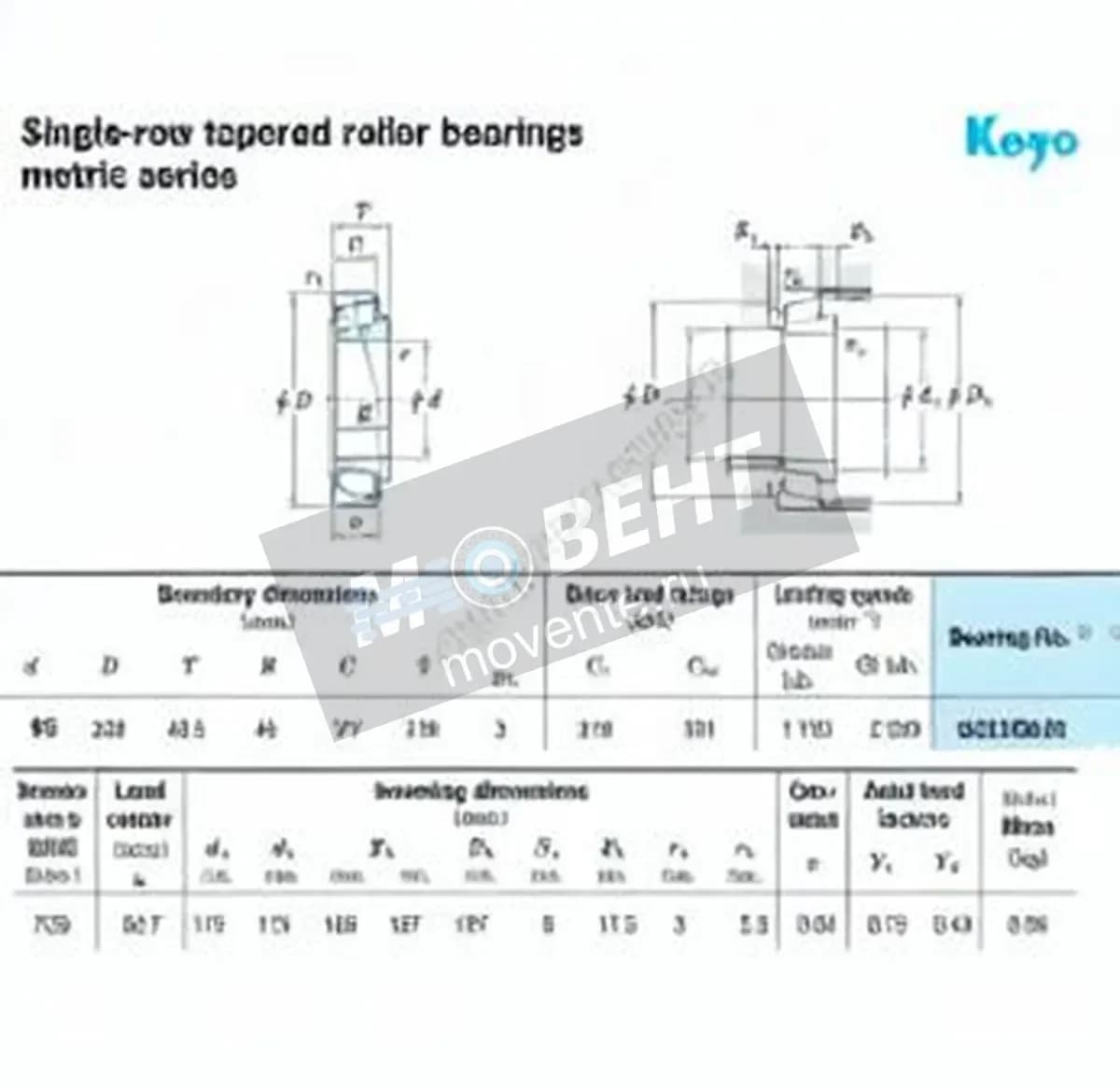 JTEKT 30319-DJR-JTEKT - Image 1