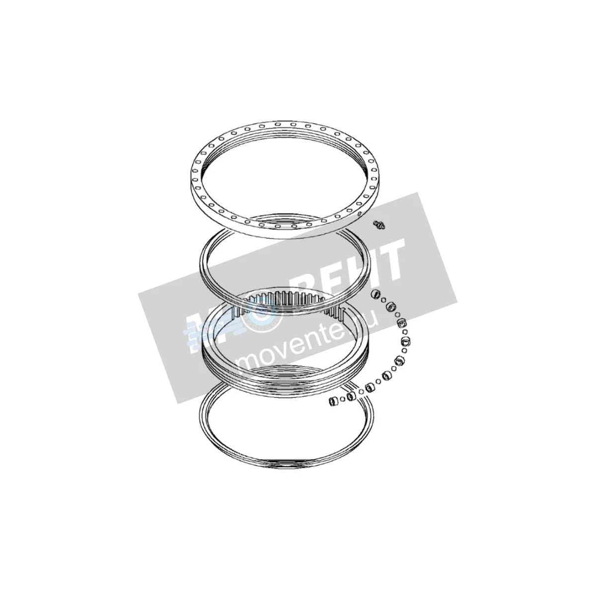 9262248: Поворотный подшипник