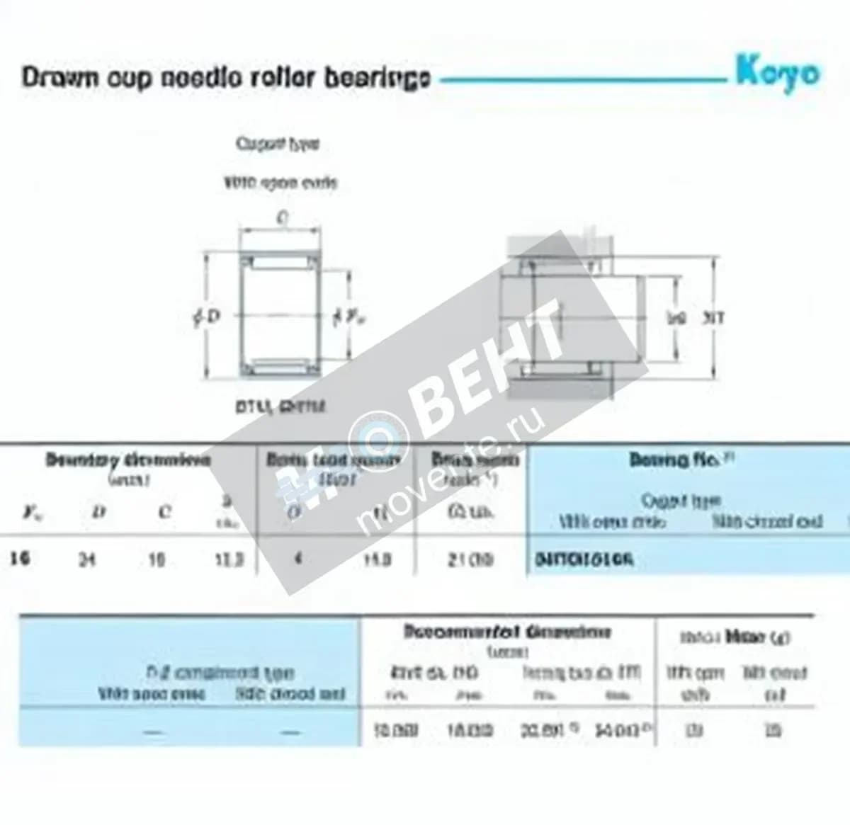 JTEKT BHTM1616A-JTEKT - Image 1