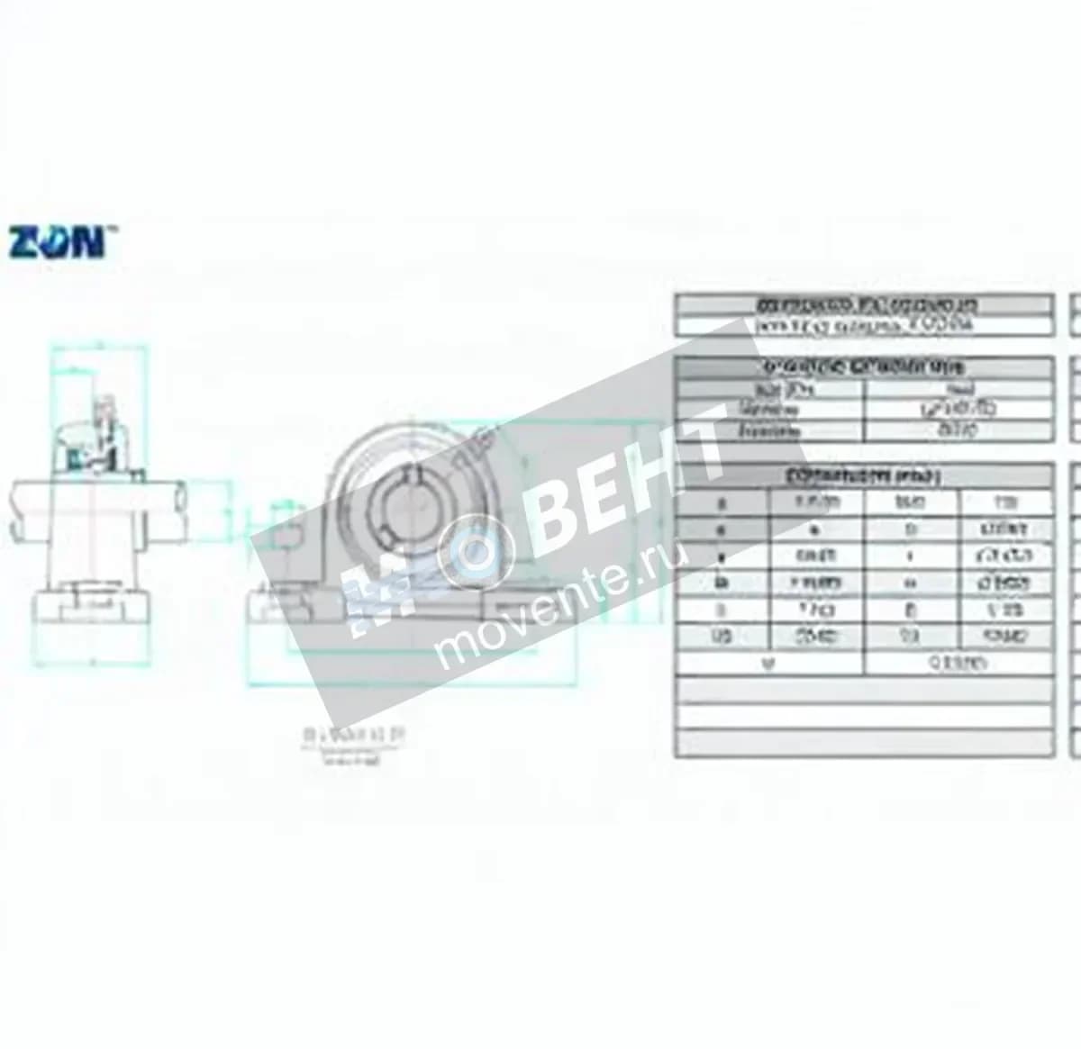 ZEN UCP207-23-ZEN - Image 1