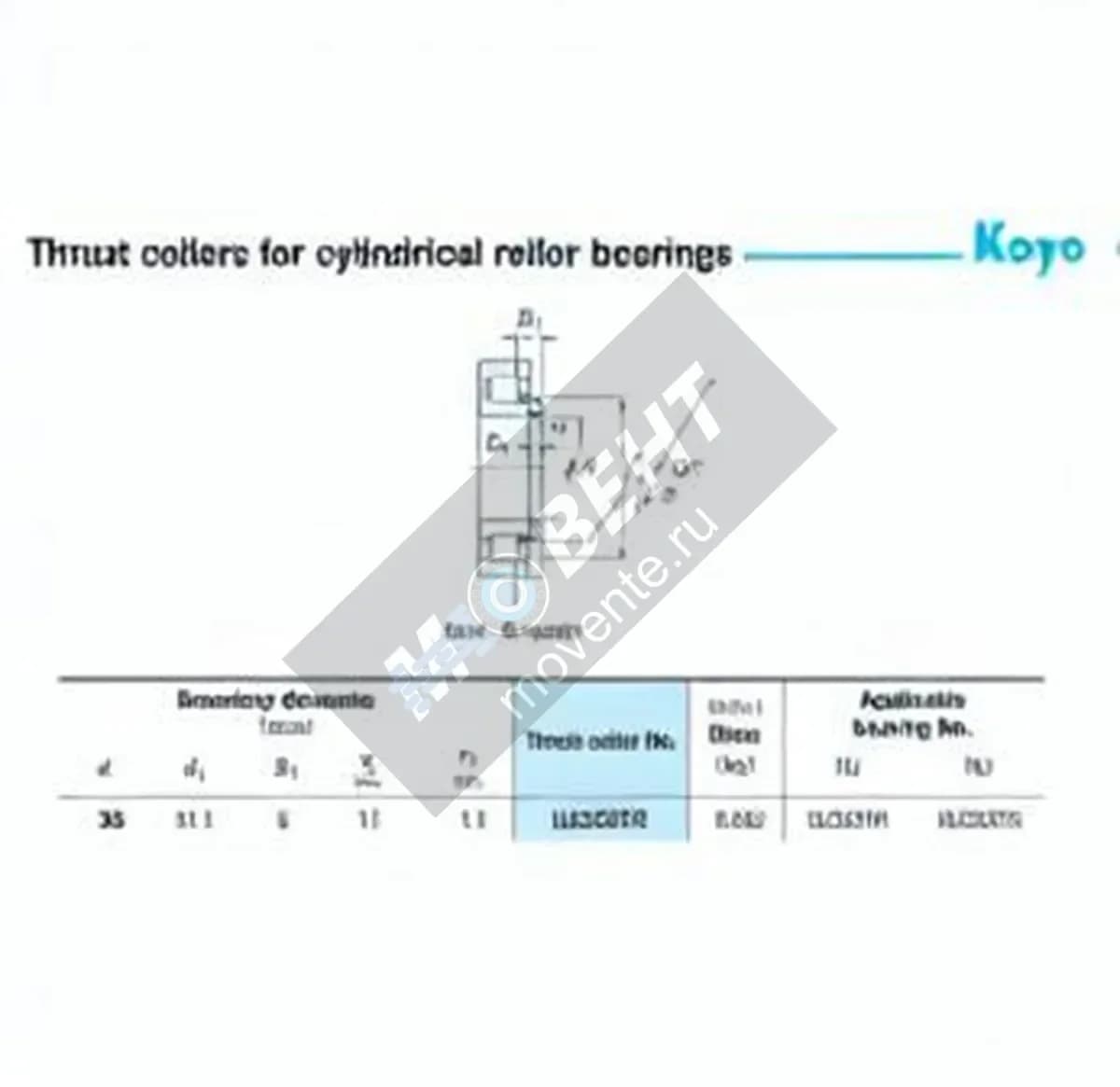 JTEKT HJ2307R-JTEKT - Image 1