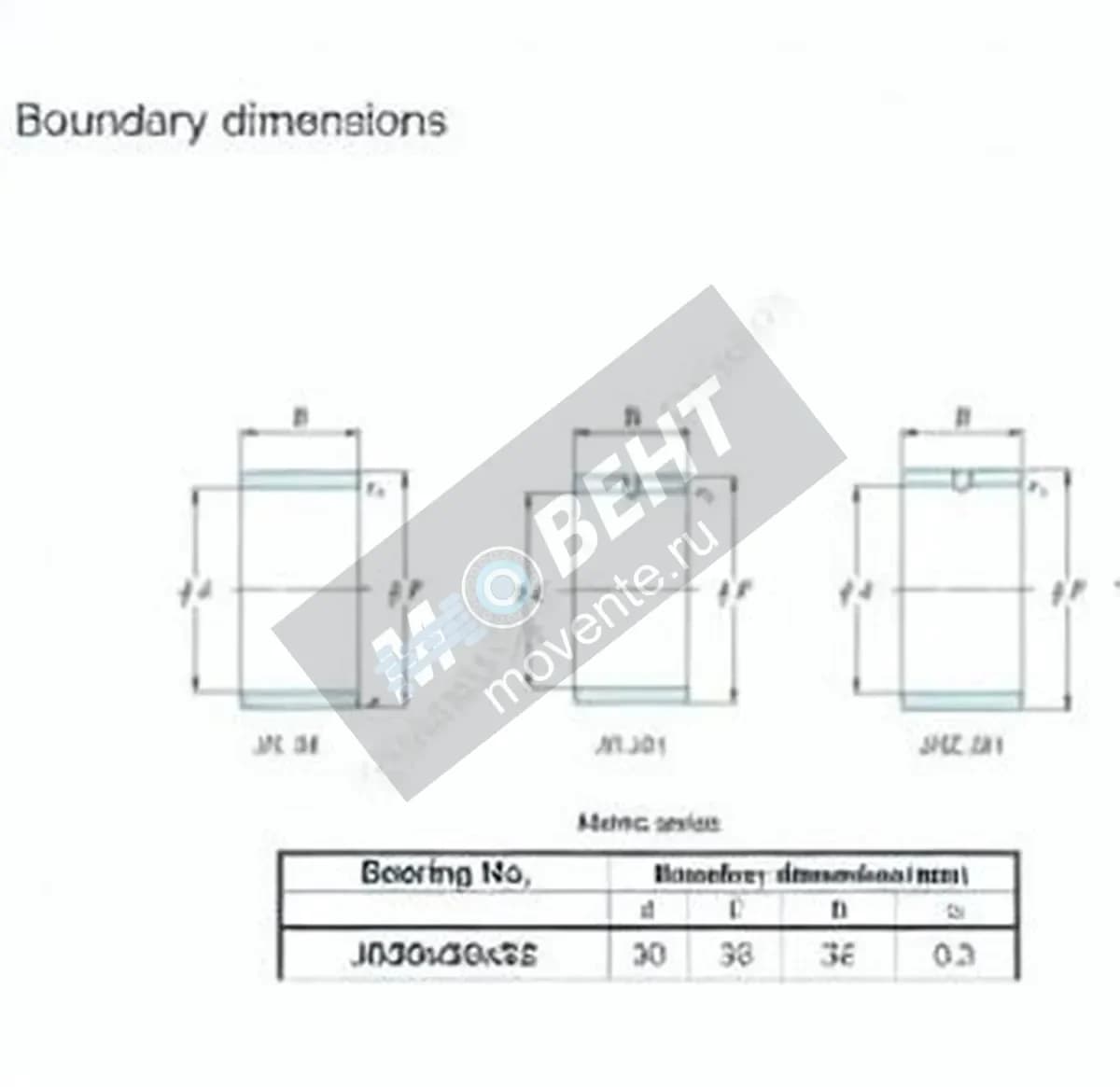 JTEKT JR30X35X32-JTEKT - Image 1