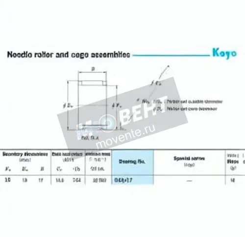 JTEKT R15-17-JTEKT - Image 1