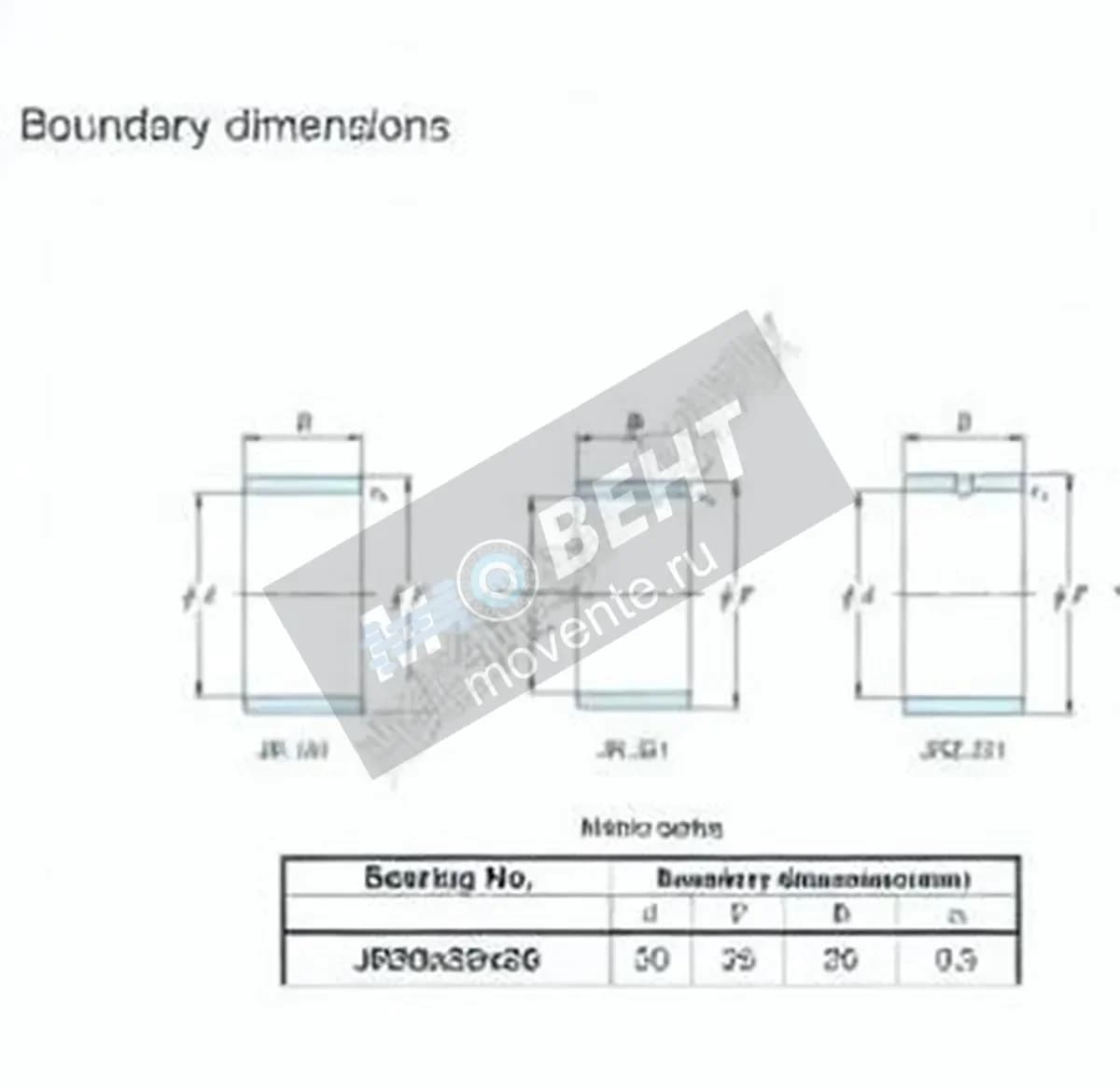 JTEKT JR20X25X26-JTEKT - Image 1