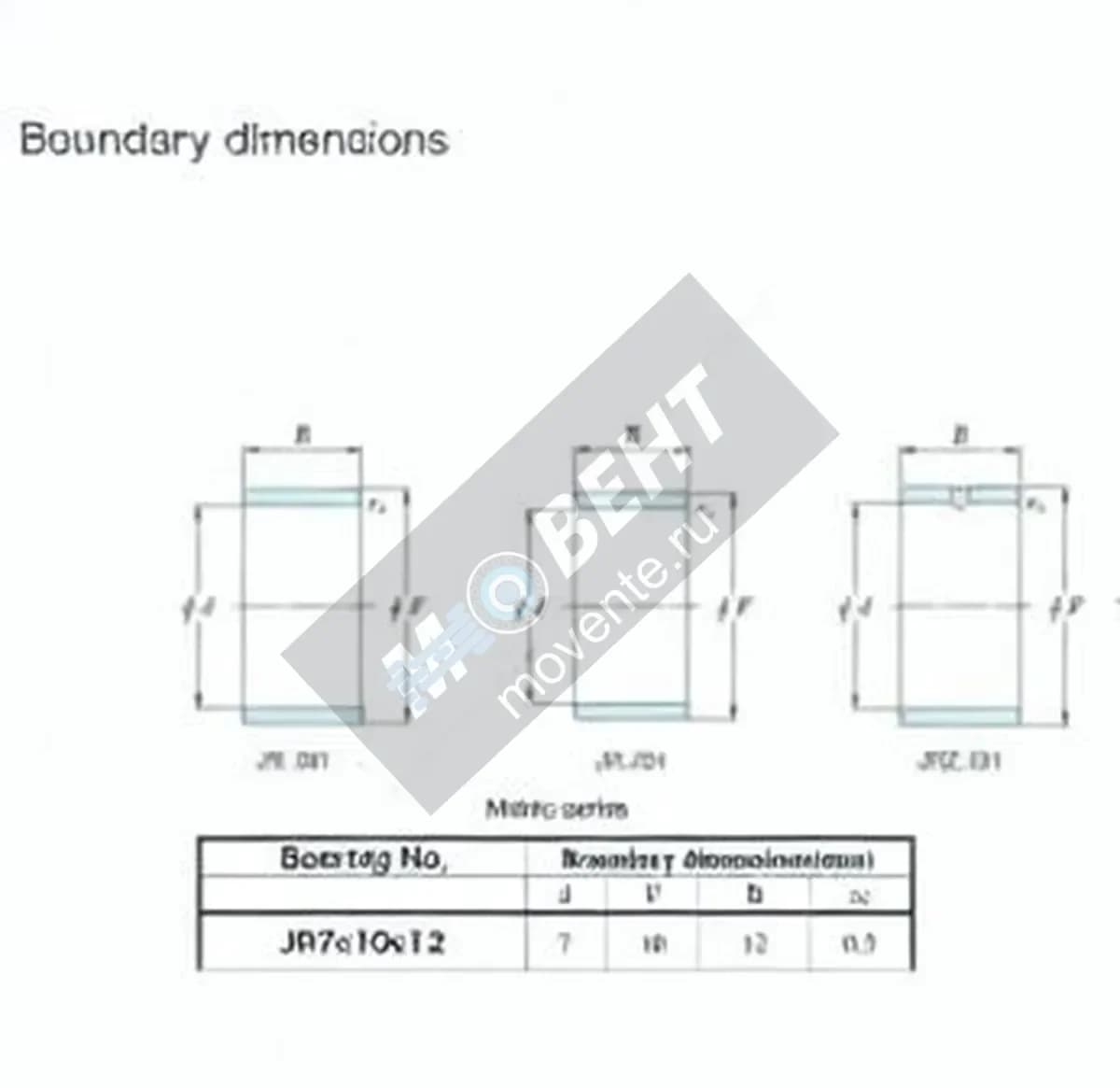 JTEKT JR7X10X12-JTEKT - Image 1