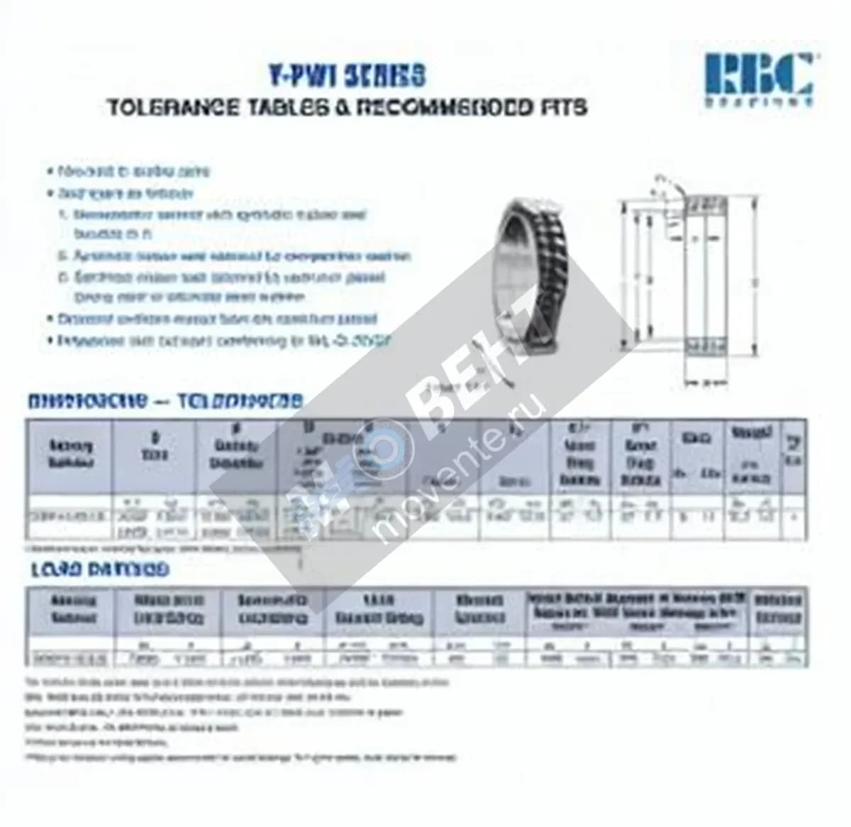 RBC Y288-PWI-2-MBR-DB-RBC - Image 1