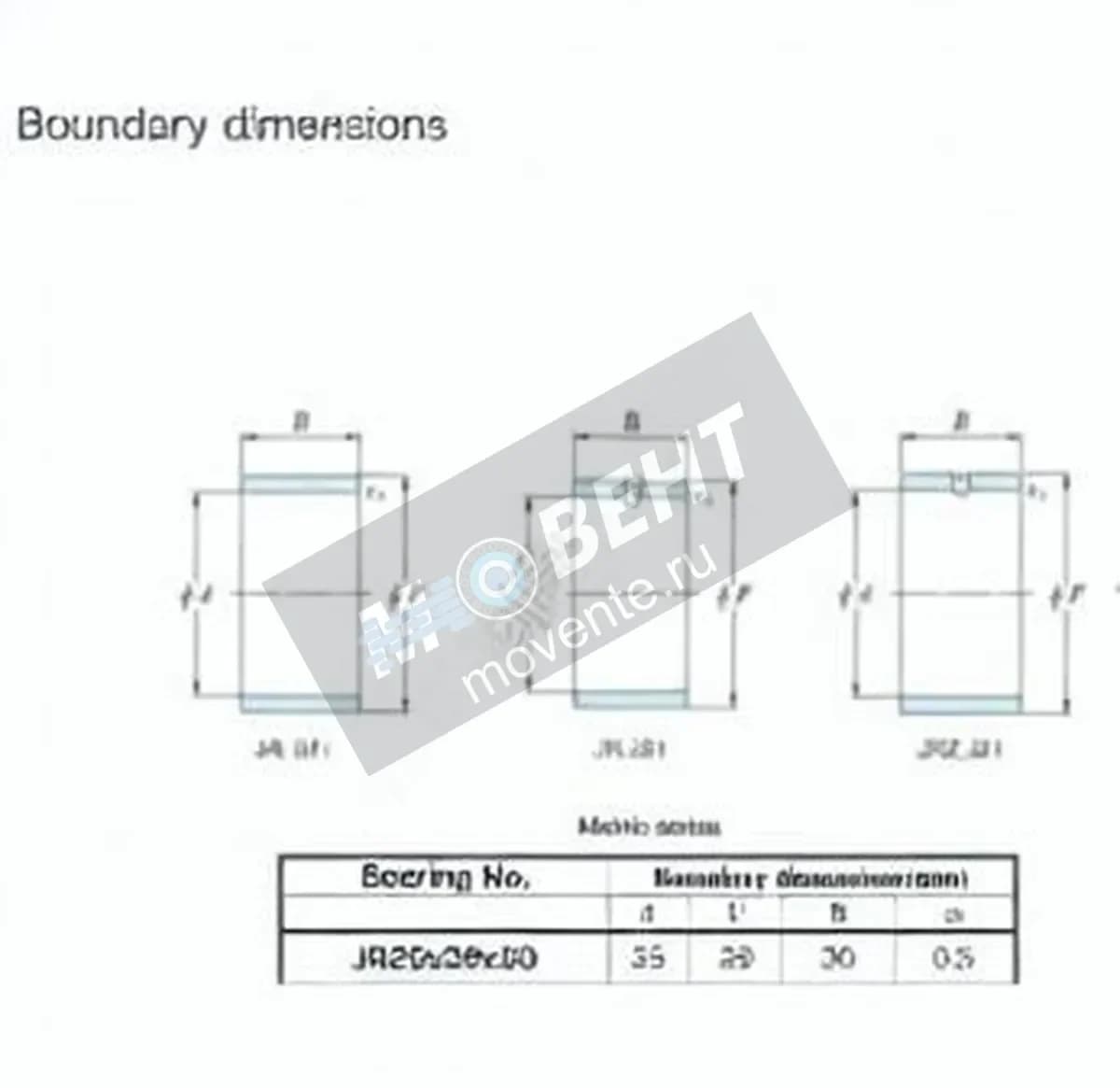JTEKT JR25X29X30-JTEKT - Image 1