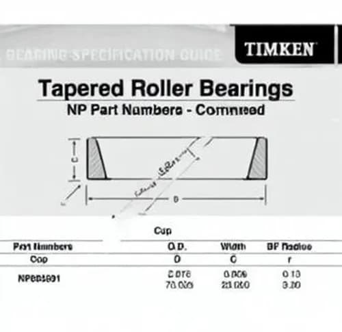 TIMKEN NP603591-TIMKEN - Image 1