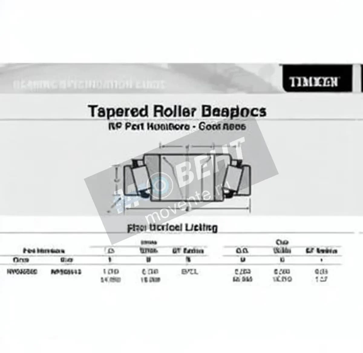 TIMKEN NP652865-NP995513-TIMKEN - Image 1