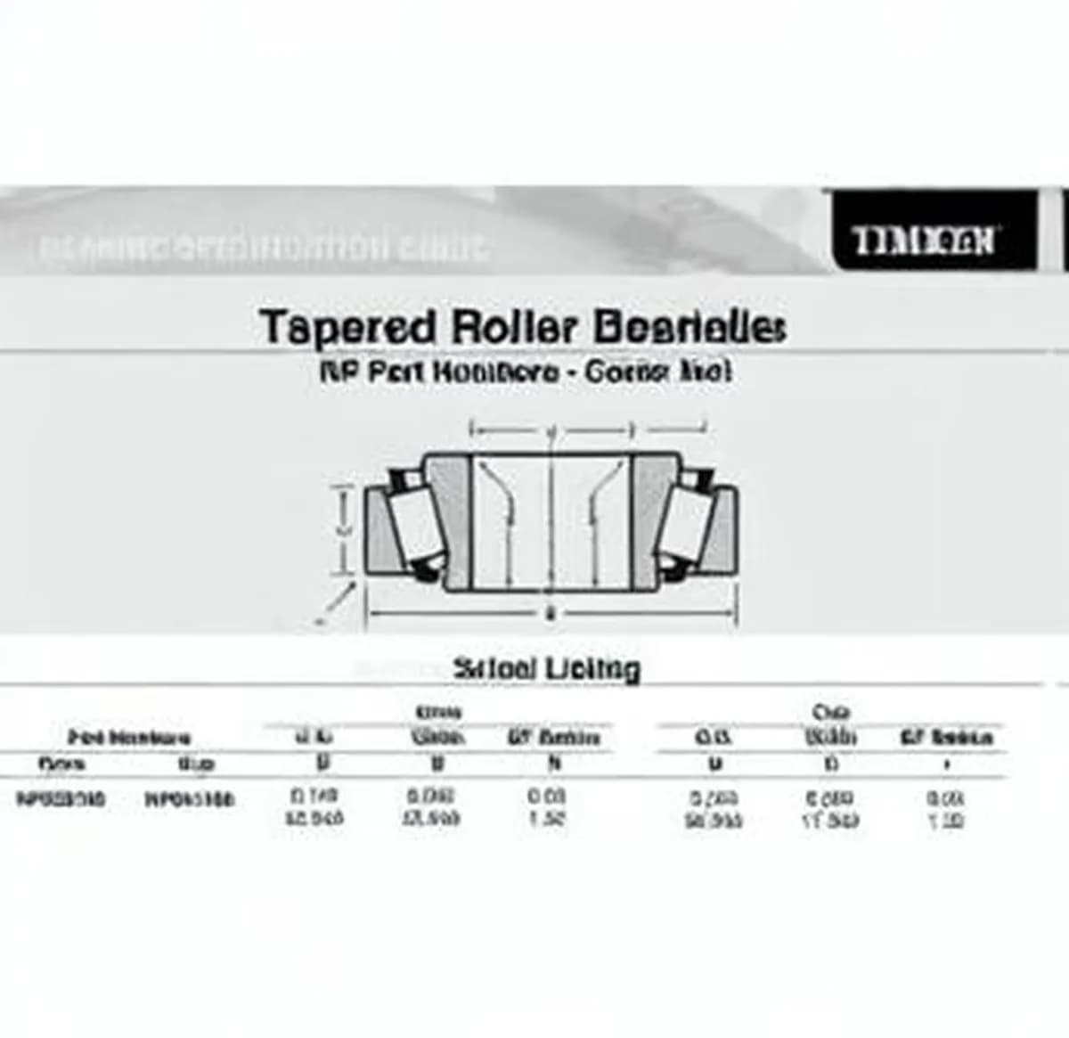 TIMKEN NP528108-NP621196-TIMKEN - Image 1