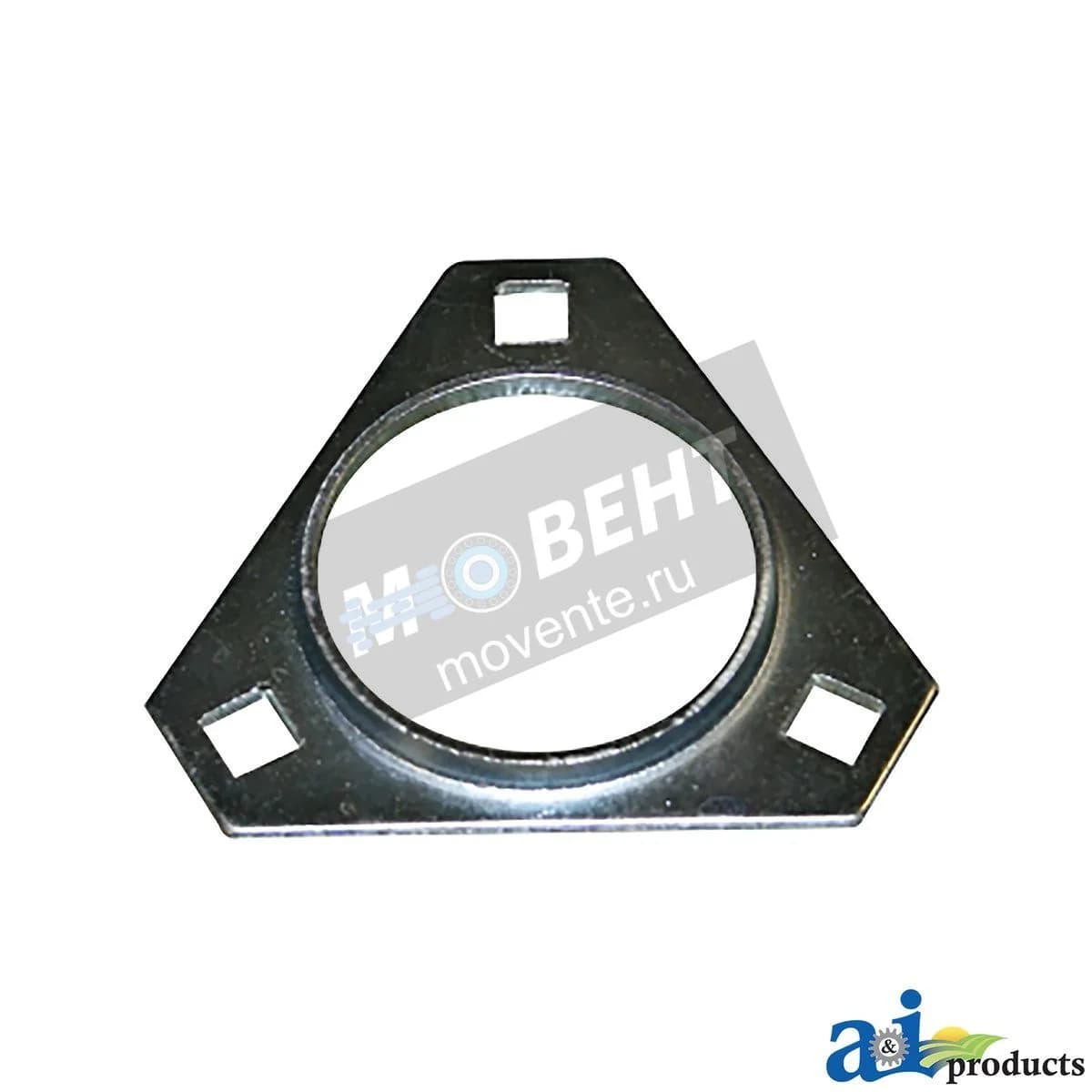 A-E10018: Фланцевый корпус подшипника с 3 отверстиями