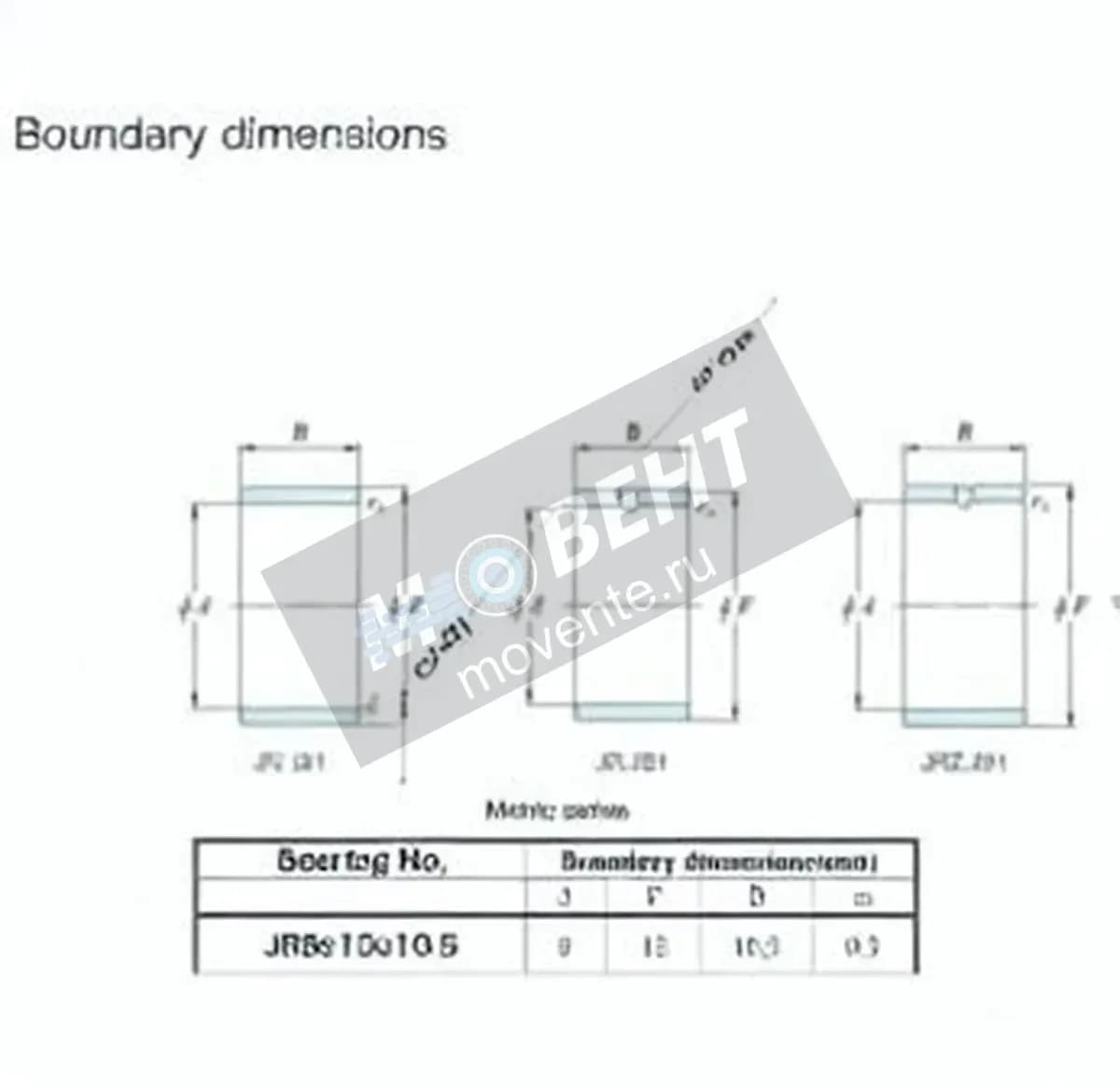 JTEKT JR8X12X10.50-JTEKT - Image 1