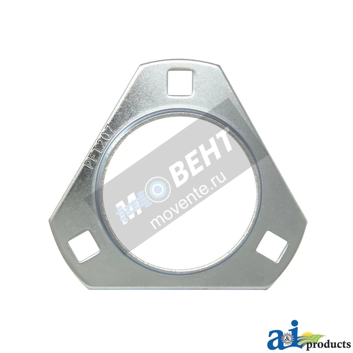 A-H161529: Фланцевый корпус подшипника с 3 отверстиями