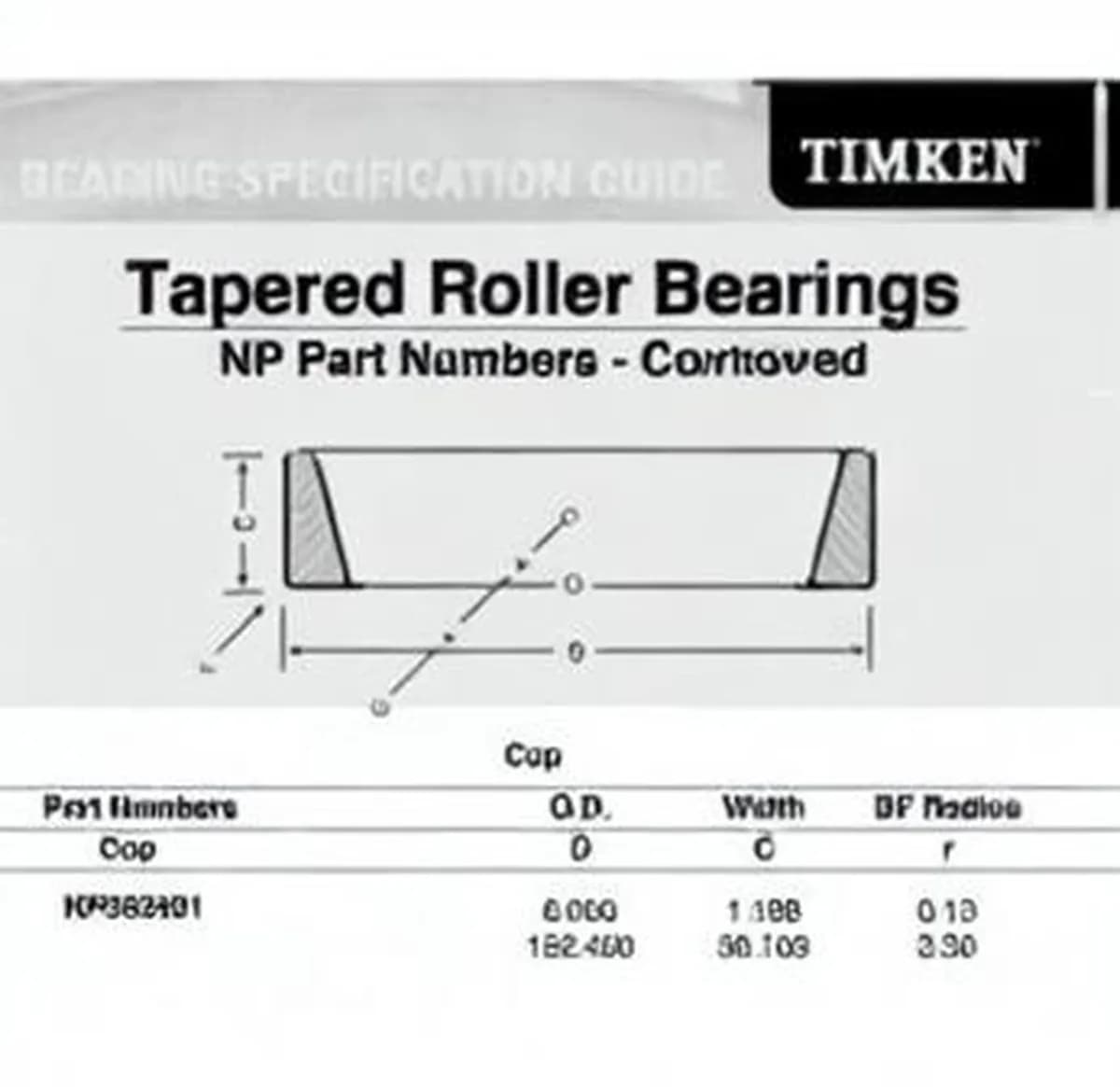 TIMKEN NP593561-TIMKEN - Image 1