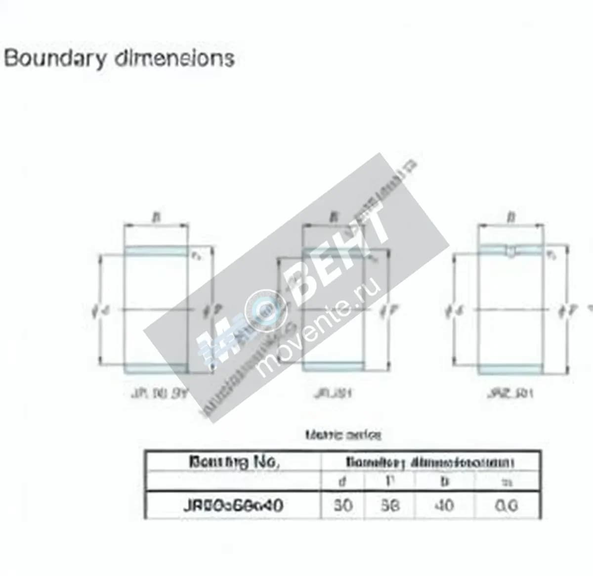 JTEKT JR50X58X40-JTEKT - Image 1