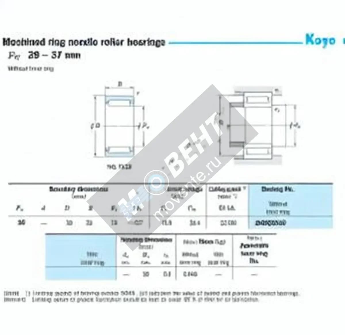 JTEKT 20NQ3020-JTEKT - Image 1