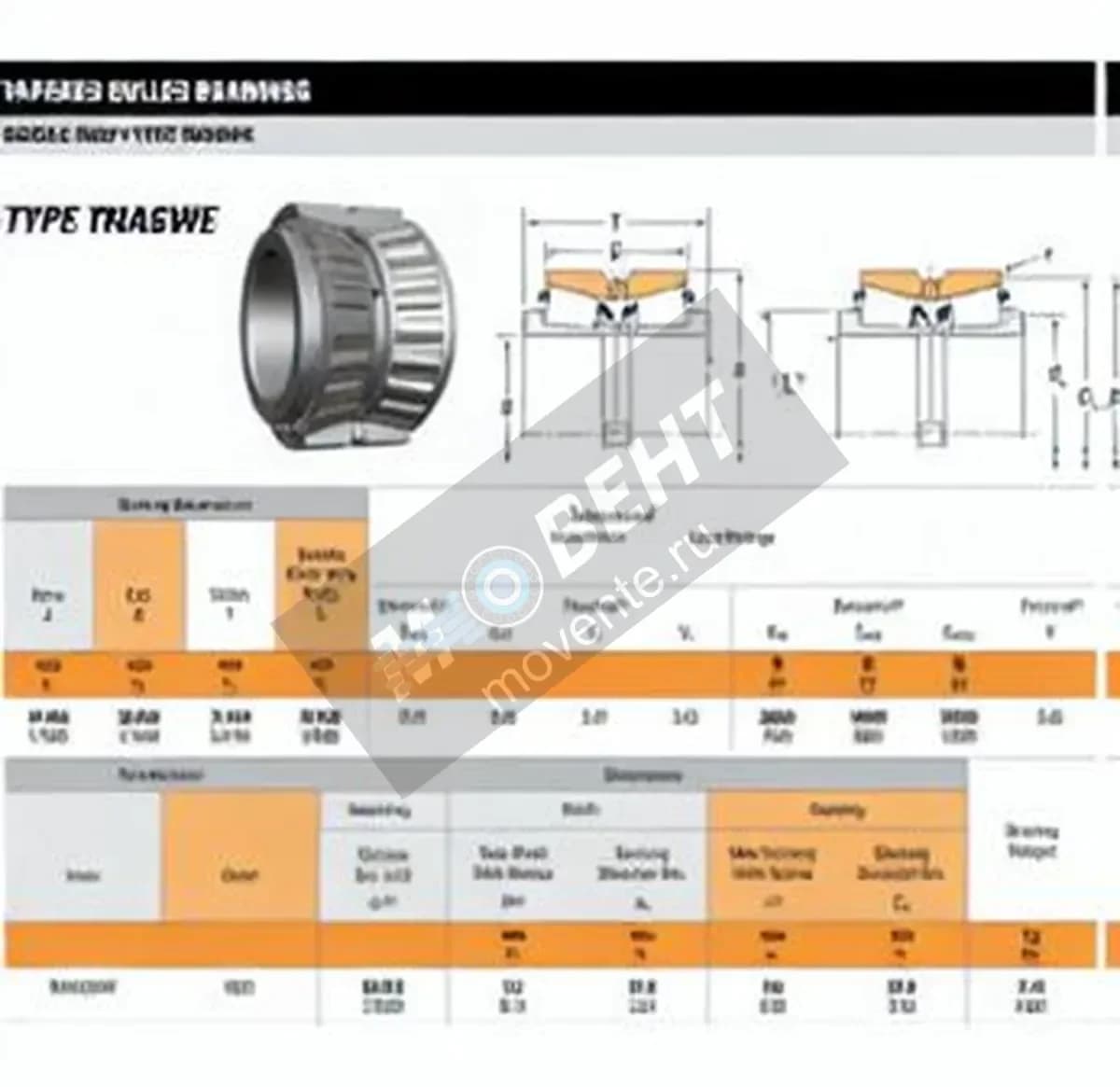 TIMKEN NA435SW-432D-TIMKEN - Image 1