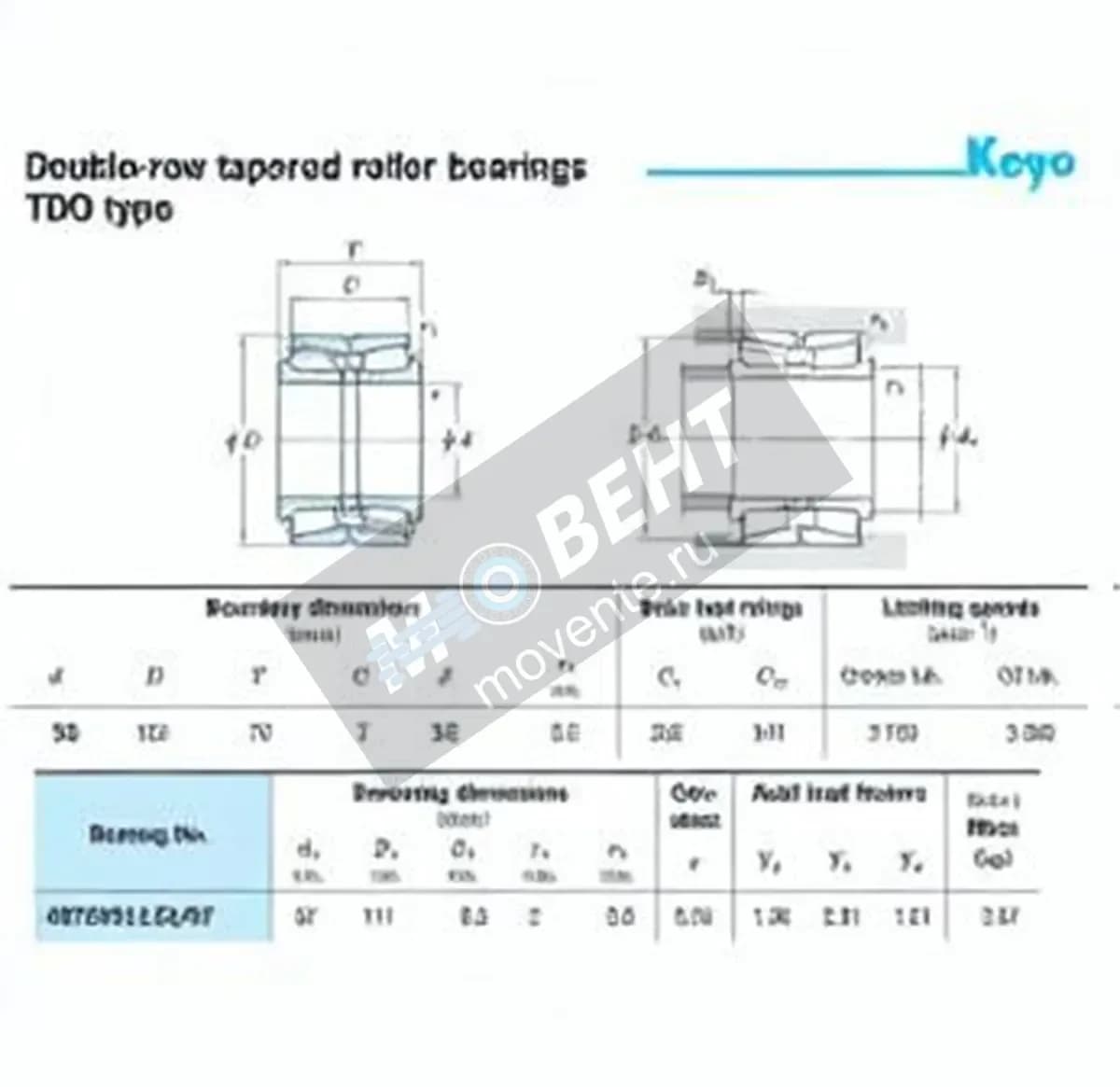 JTEKT 46T30311JR-57-JTEKT - Image 1