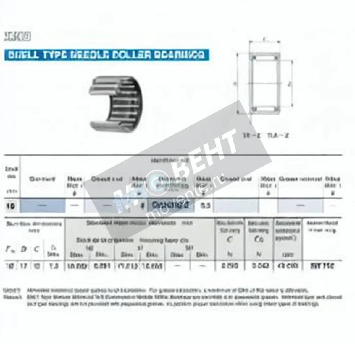 IKO TA1012Z-IKO - Image 1