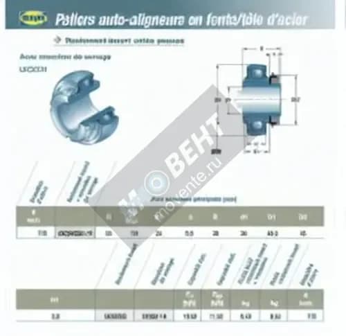 SNR UK206-G2-H2306-14-SNR - Image 1