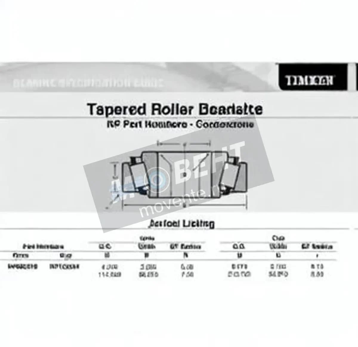 TIMKEN NP882248-NP122954-TIMKEN - Image 1