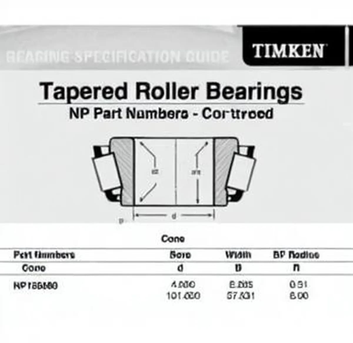 TIMKEN NP130380-TIMKEN - Image 1