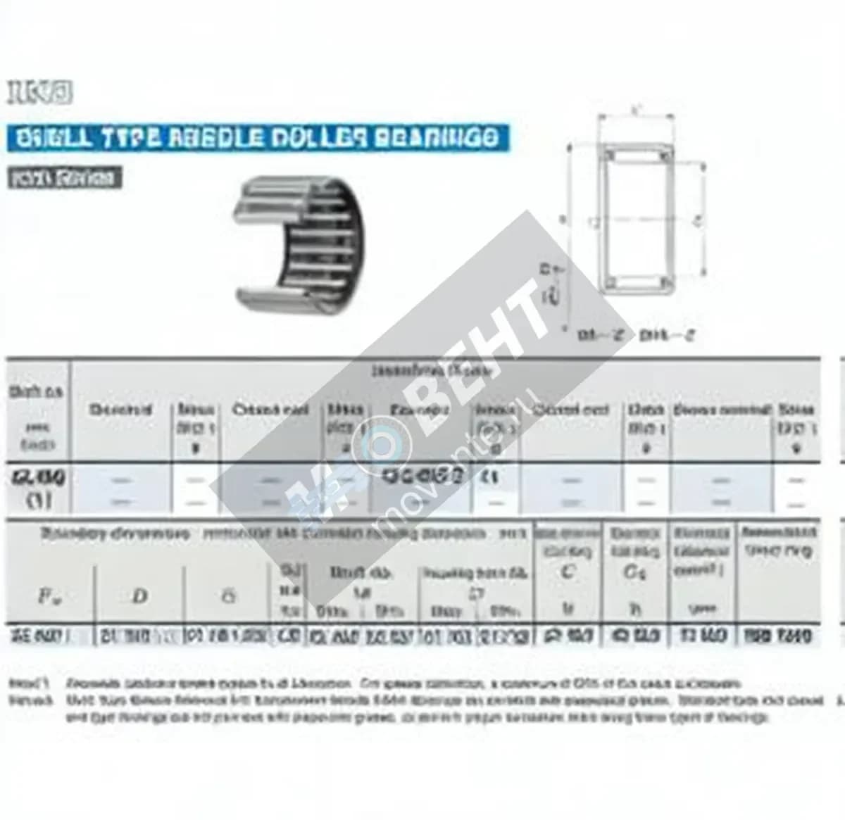 IKO BA1620-ZOH-IKO - Image 1