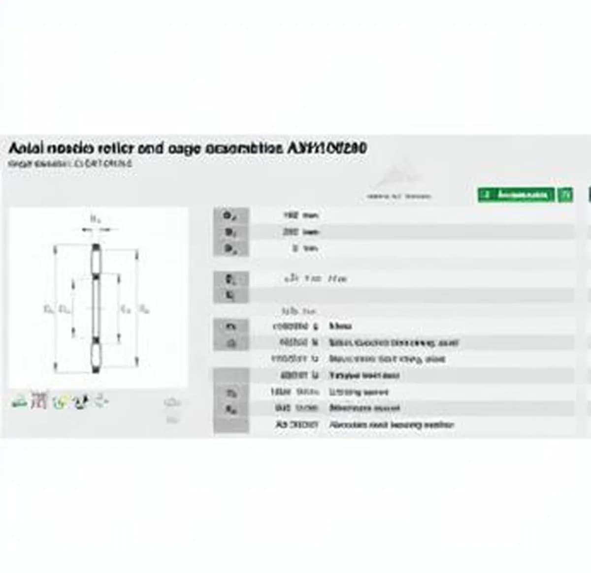 INA AXK160200-INA - Image 1