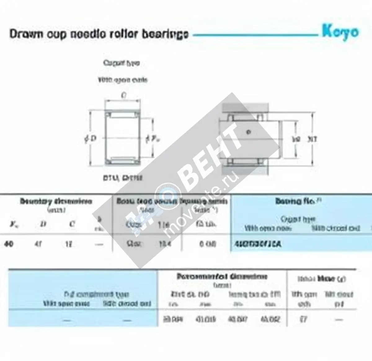 JTEKT 40BTM4712A-JTEKT - Image 1