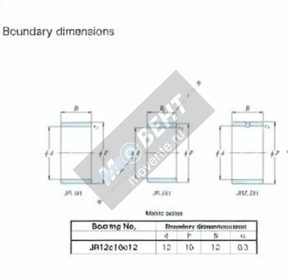 JTEKT JR12X16X12-JTEKT - Image 1