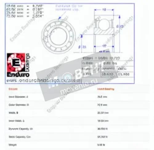 ENDURO 6207-2RS-MAX-19-20-ENDURO - Image 1