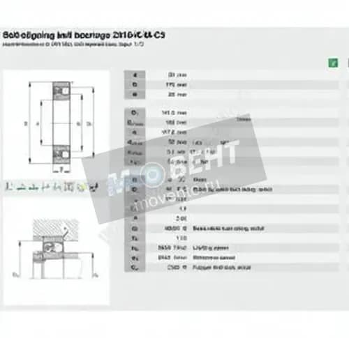 FAG 2316-K-M-C3-FAG - Image 1