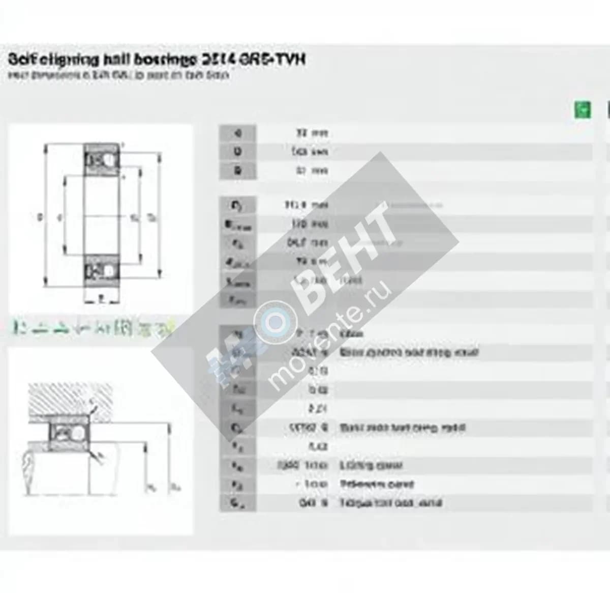 FAG 2214-2RS-TVH-FAG - Image 1