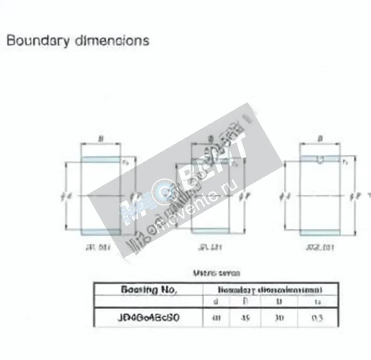 JTEKT JR40X45X30-JTEKT - Image 1