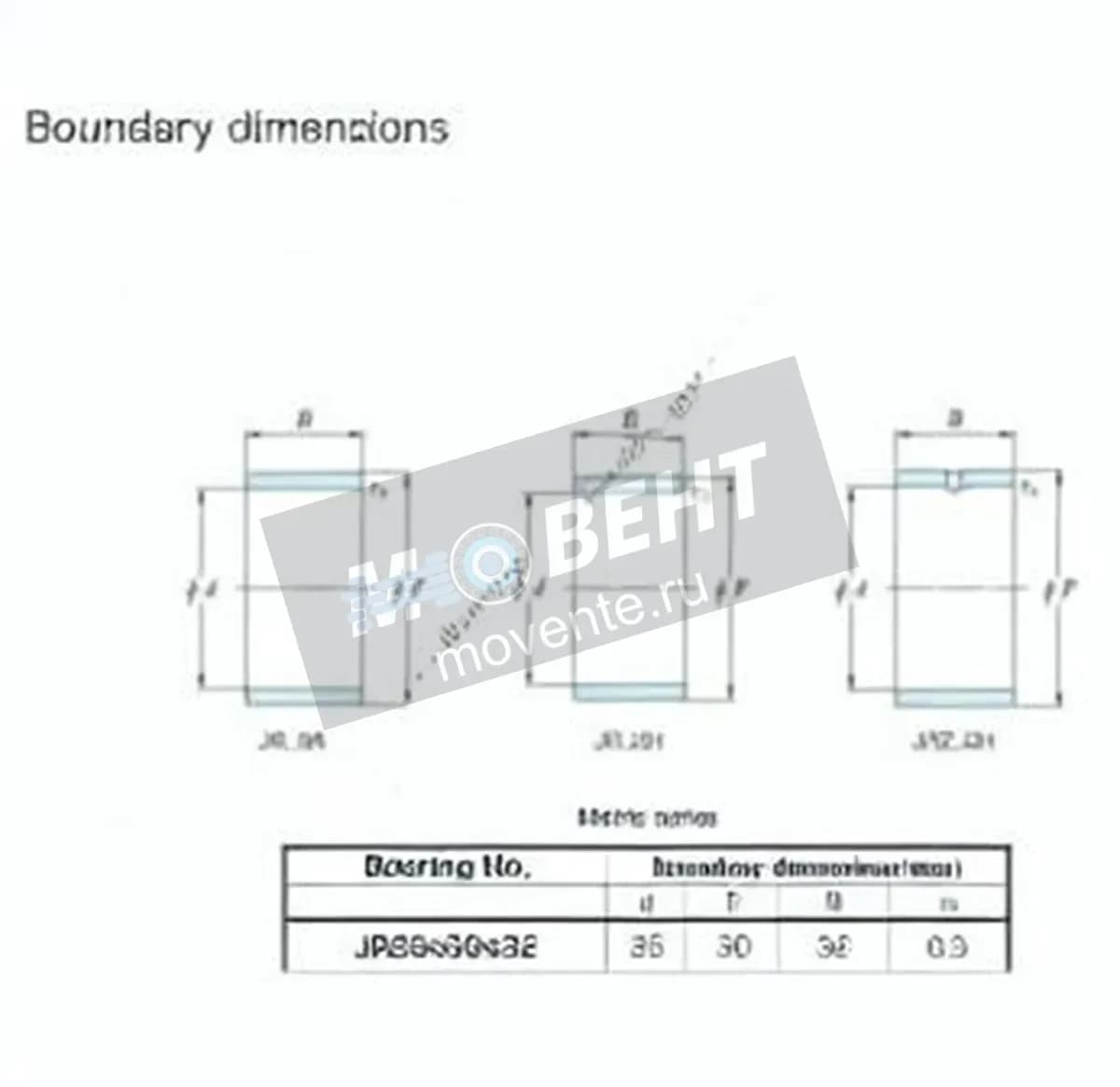 JTEKT JR25X30X32-JTEKT - Image 1