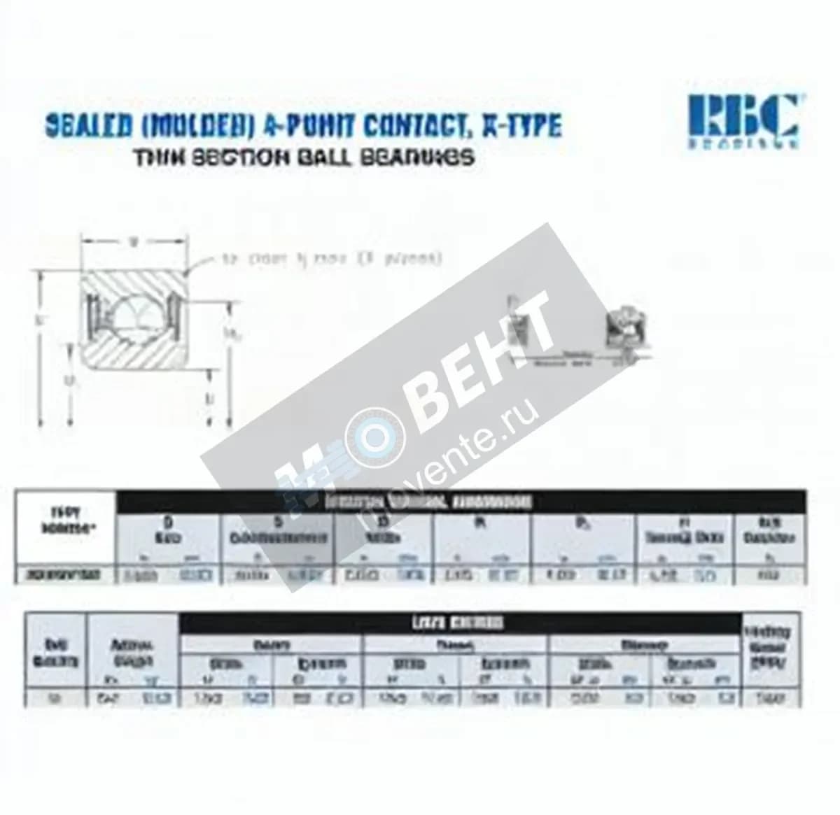RBC JB030-XP0-RBC - Image 1