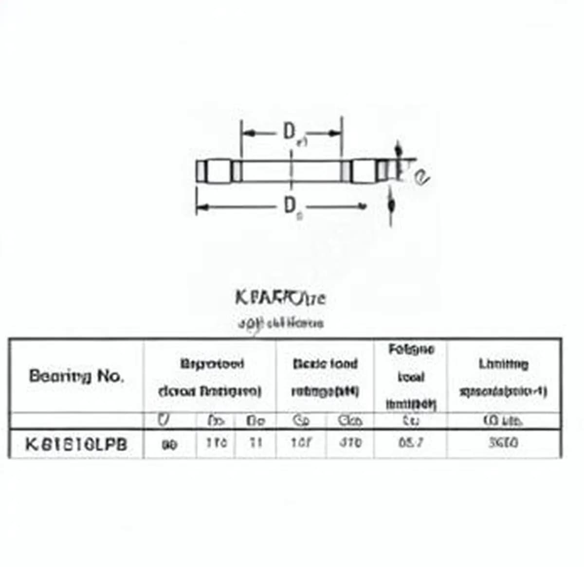 JTEKT K.81216LPB-JTEKT - Image 1
