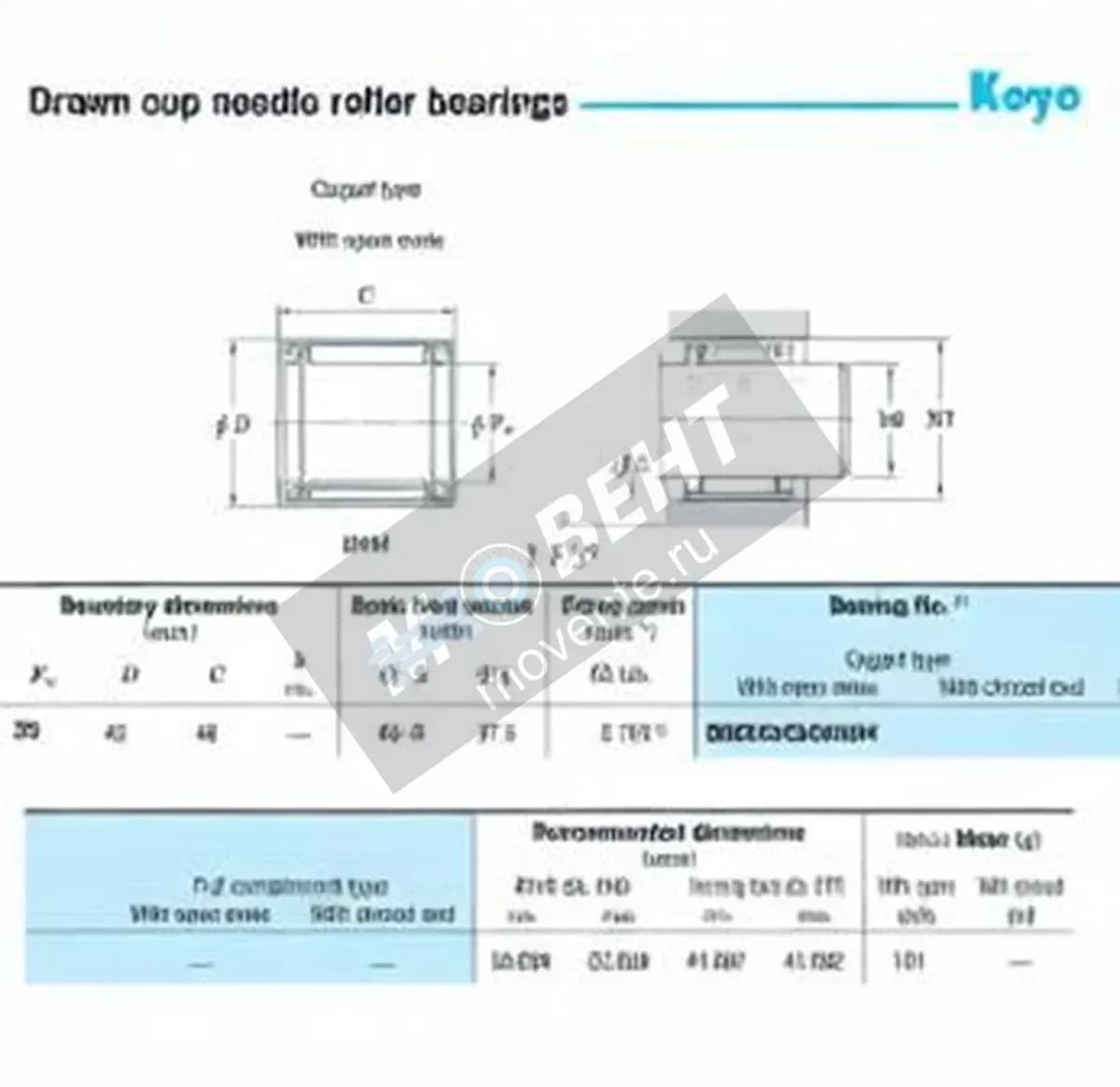 JTEKT BKM354246UUH-JTEKT - Image 1
