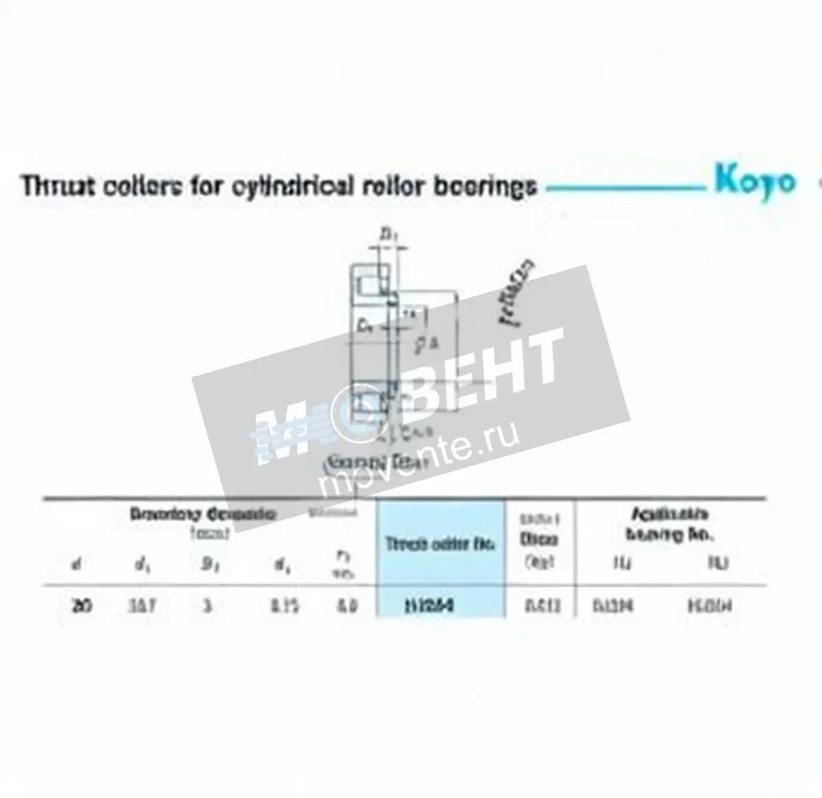 JTEKT HJ204-JTEKT - Image 1
