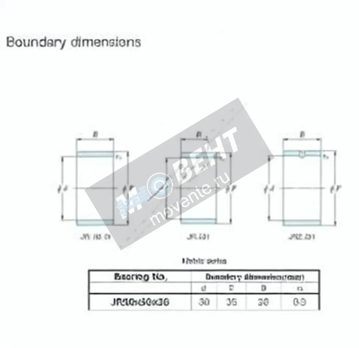 JTEKT JR30X35X26-JTEKT - Image 1
